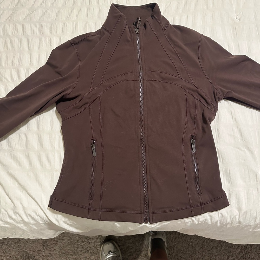 Lululemon Espresso Cropped Jacket